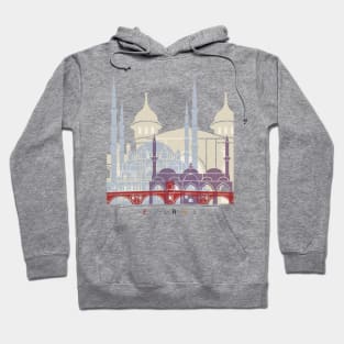 Edirne skyline poster Hoodie